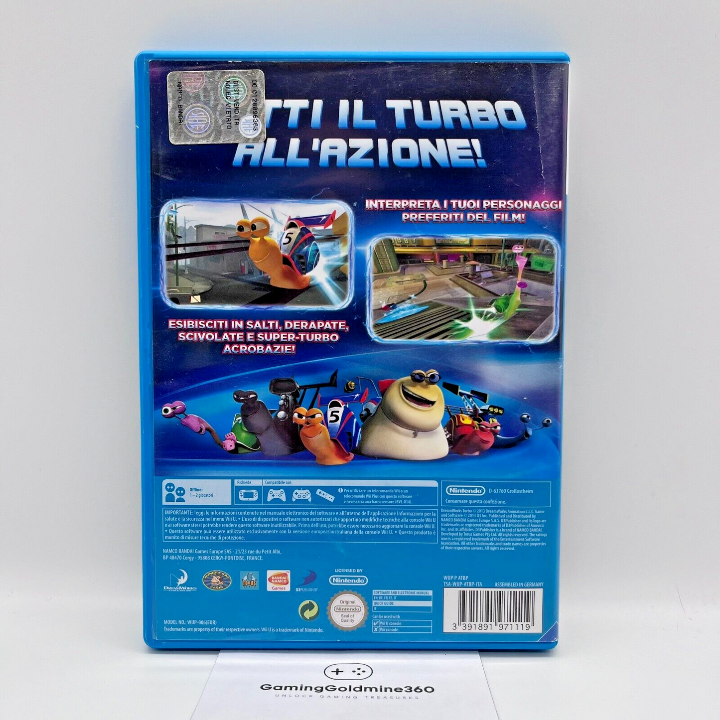 TURBO Acrobazie in Pista - Nintendo Wii U