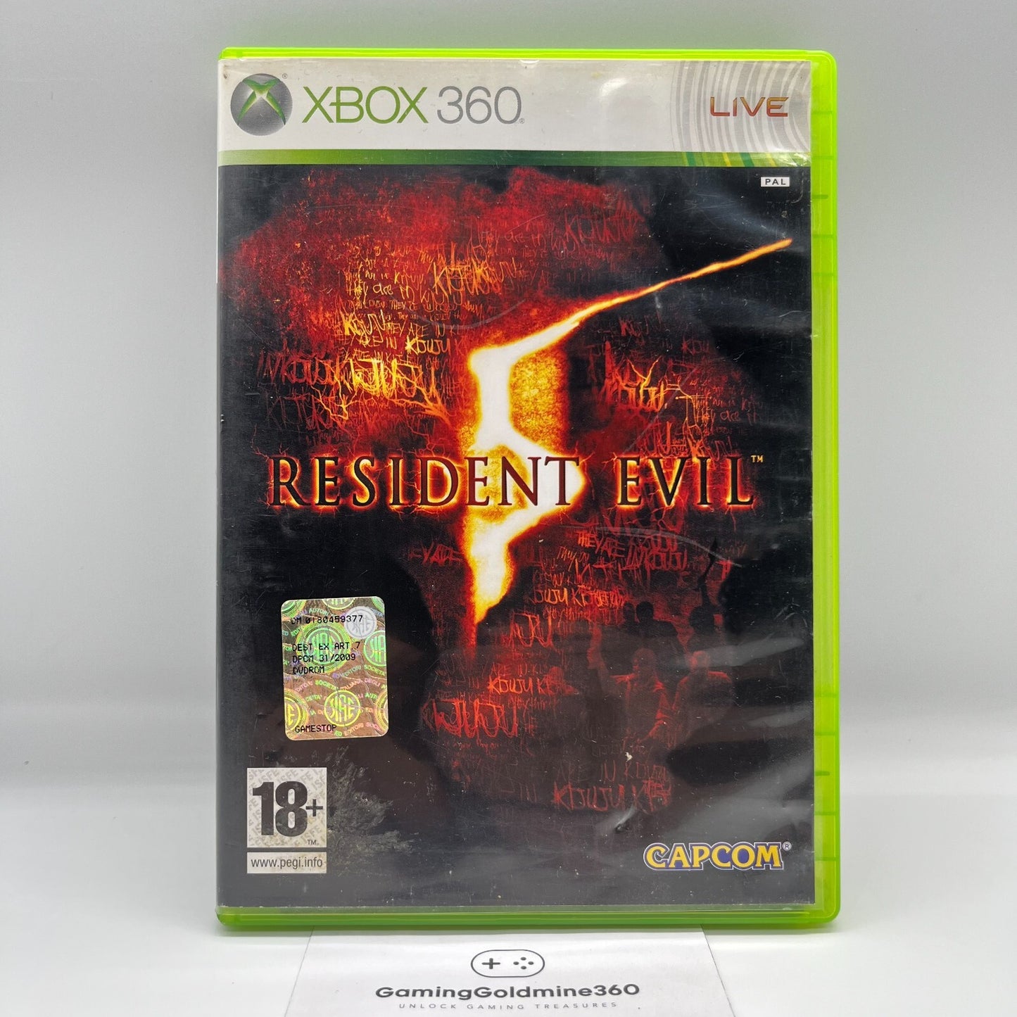 Resident Evil 5 + 6 Xbox 360 Completi con Manuale PAL Capcom Microsoft OTTIMI