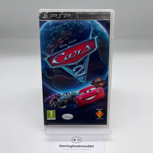Disney Pixar CARS 2 PSP PAL Italiano Completo con Manuale Playstation Portable