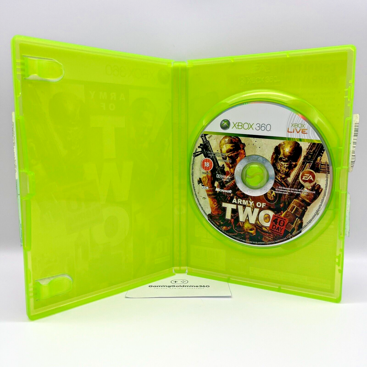 Army of Two 40° Giorno - Xbox 360 (senza manuale)