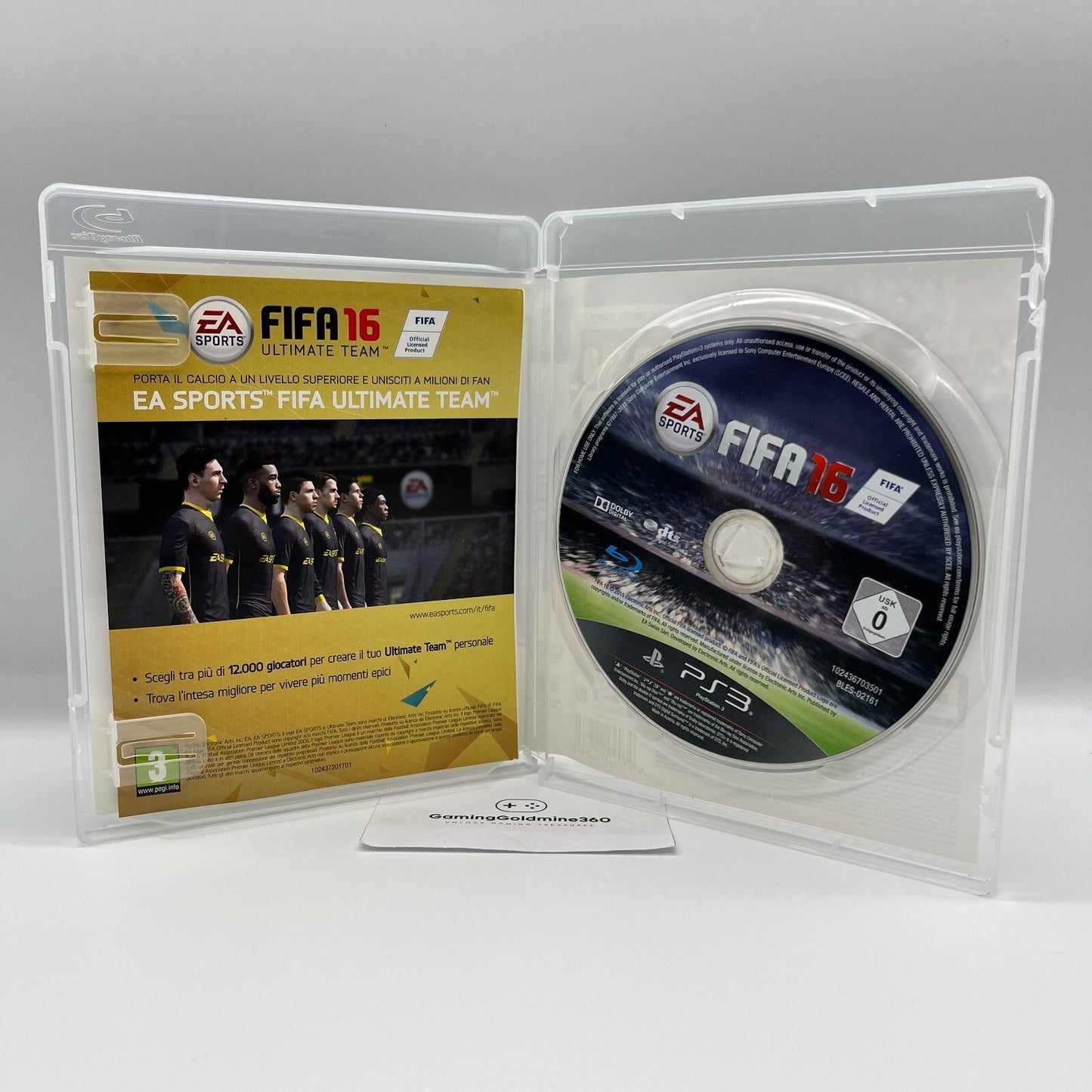 FIFA 16 PS3 Italiano Completo con Manuale PAL EA Sports Sony PlayStation 3 OTTIM