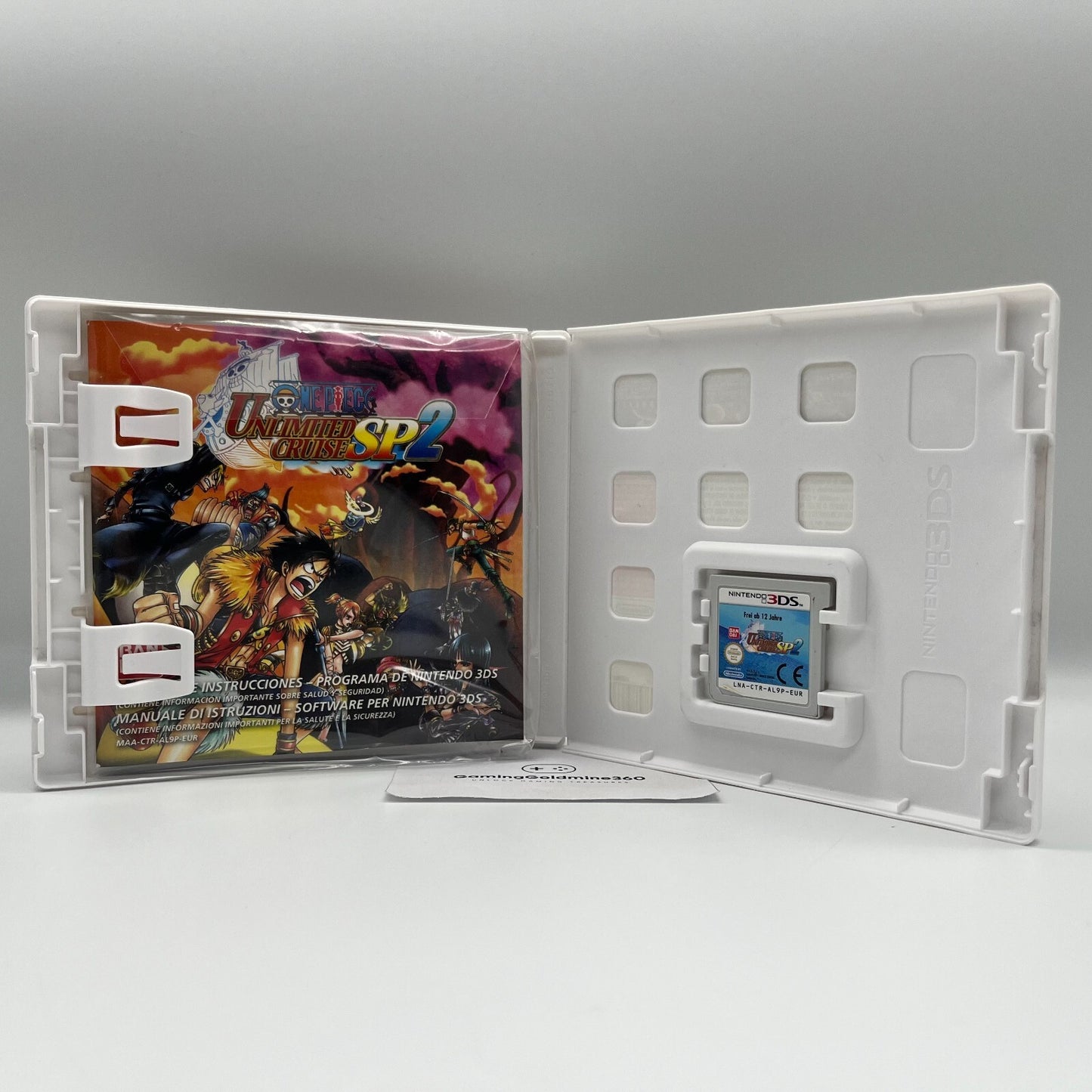 One Piece Unlimited Cruise SP 2 Nintendo 3DS Italiano Completo con Manuale 2DS
