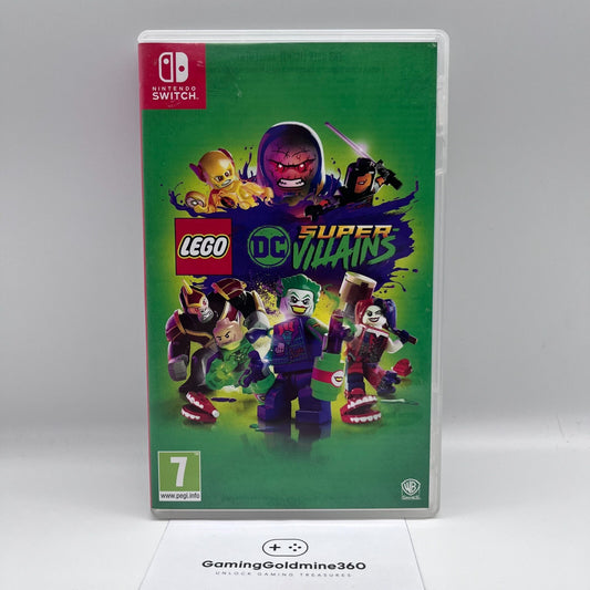 Lego DC Super Villains Nintendo Switch Italiano Warner Bros. COME NUOVO