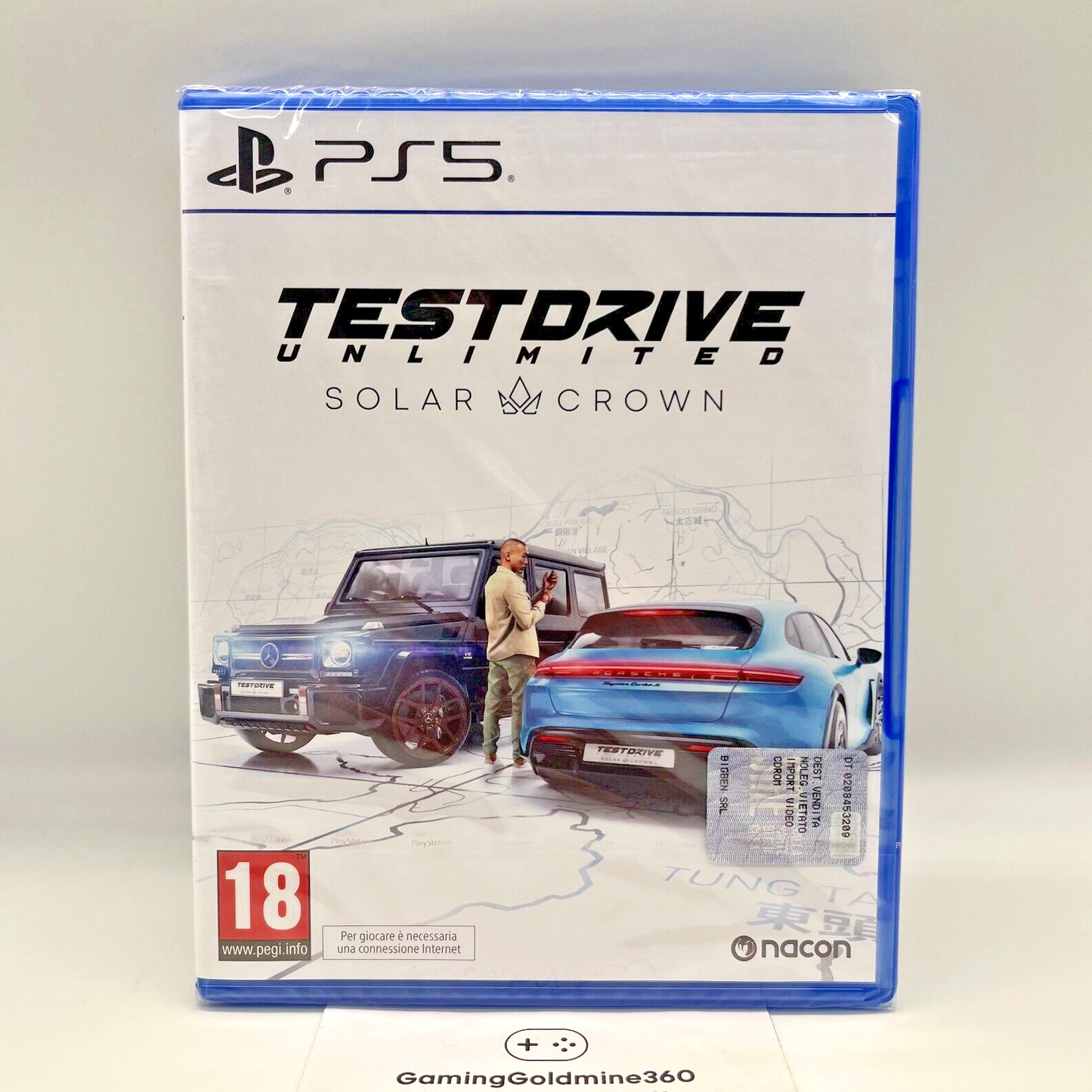 TEST DRIVE UNLIMITED Solar Crown PS5 Italiano NUOVO SIGILLATO Sony PlayStation 5