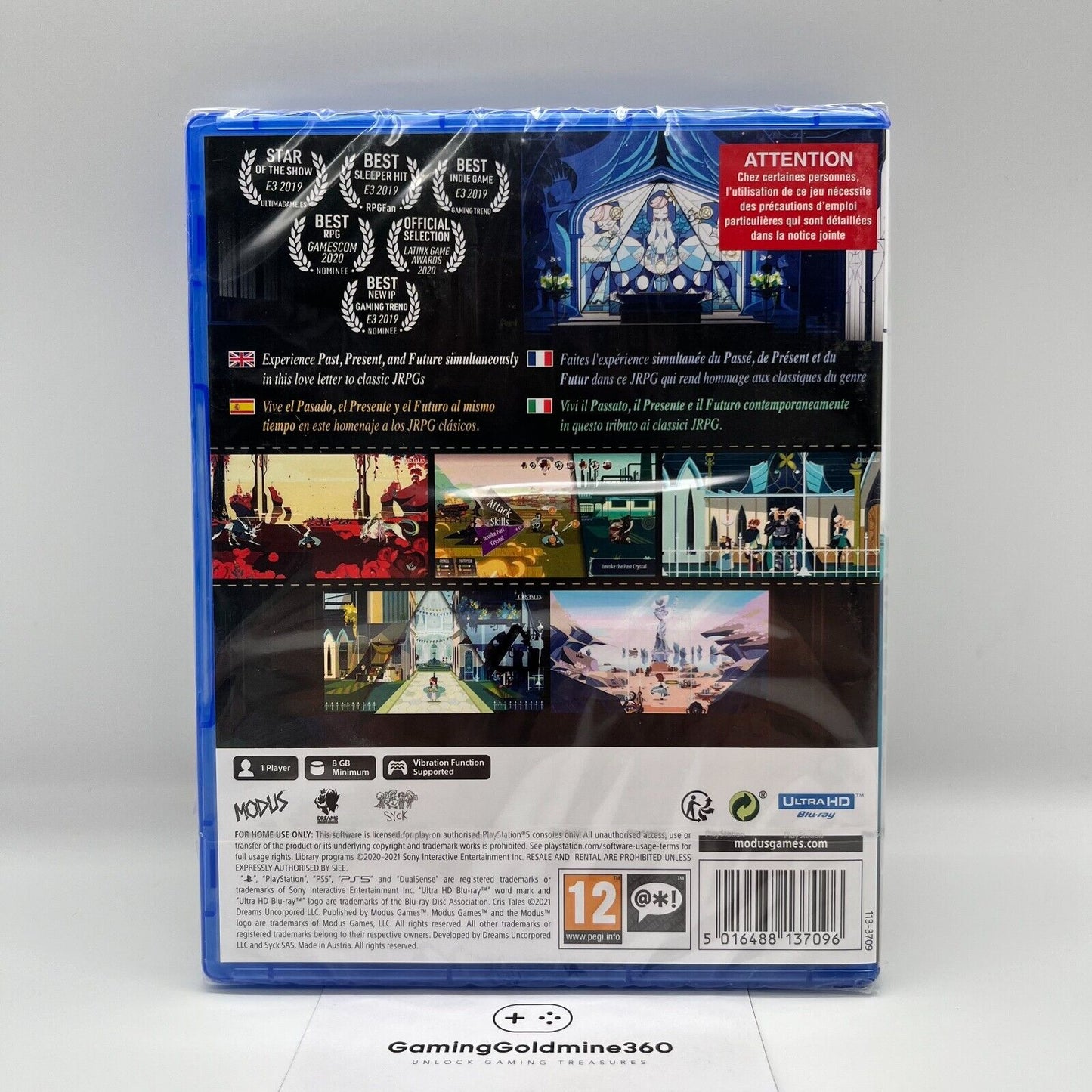 CrisTales PS5 Italiano NUOVO SIGILLATO Modus Sony PlayStation 5 JRPG