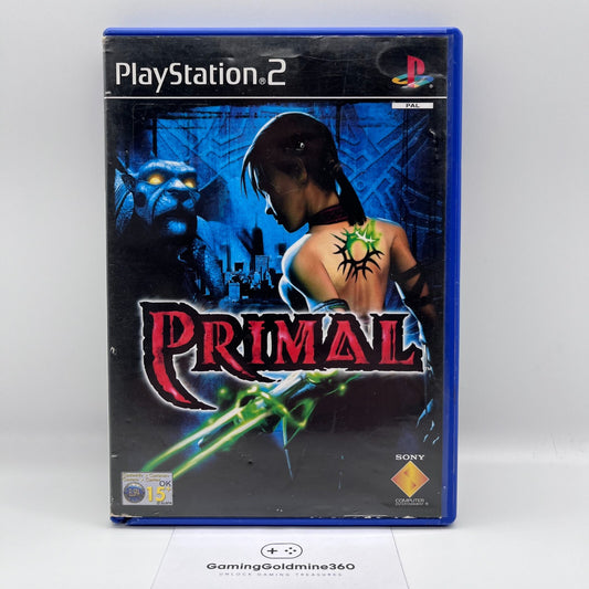 Primal PS2 Italiano Completo con Manuale PAL Sony PlayStation 2 OTTIME CONDIZION