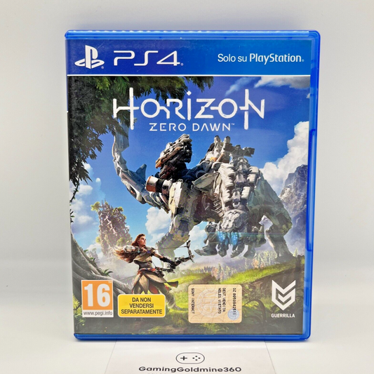 Horizon: Zero Dawn PS4 Italiano Completo con Manuale Sony Playstation 4 OTTIMO