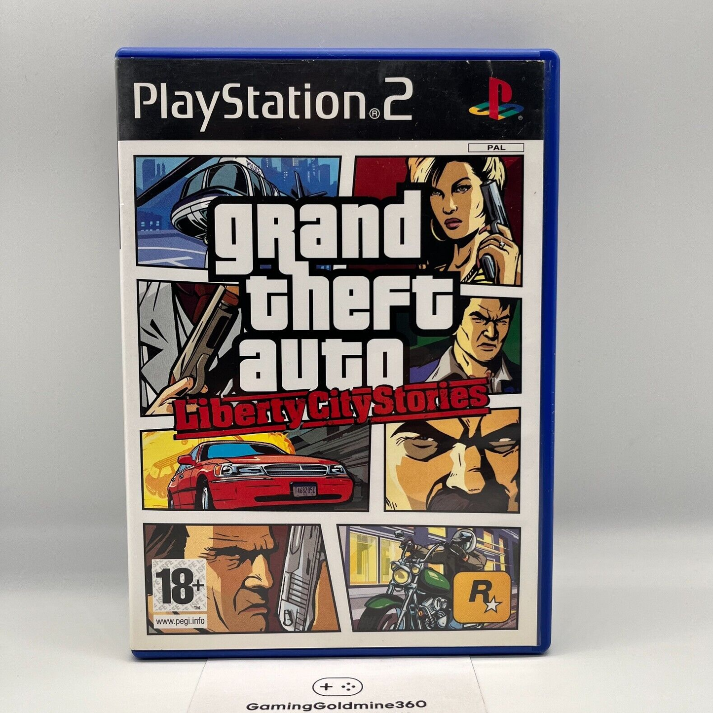 GTA Grand Theft Auto: Liberty City Stories PS2 Italiano PAL Sony PlayStation 2