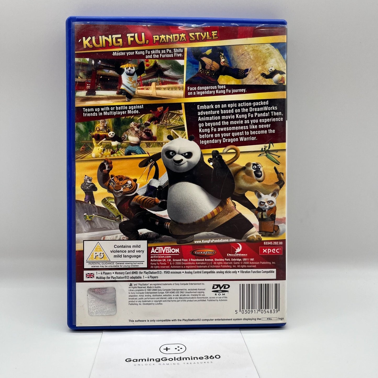 Kung Fu Panda PS2 Completo con Manuale PAL Multilingua Activision PlayStation 2