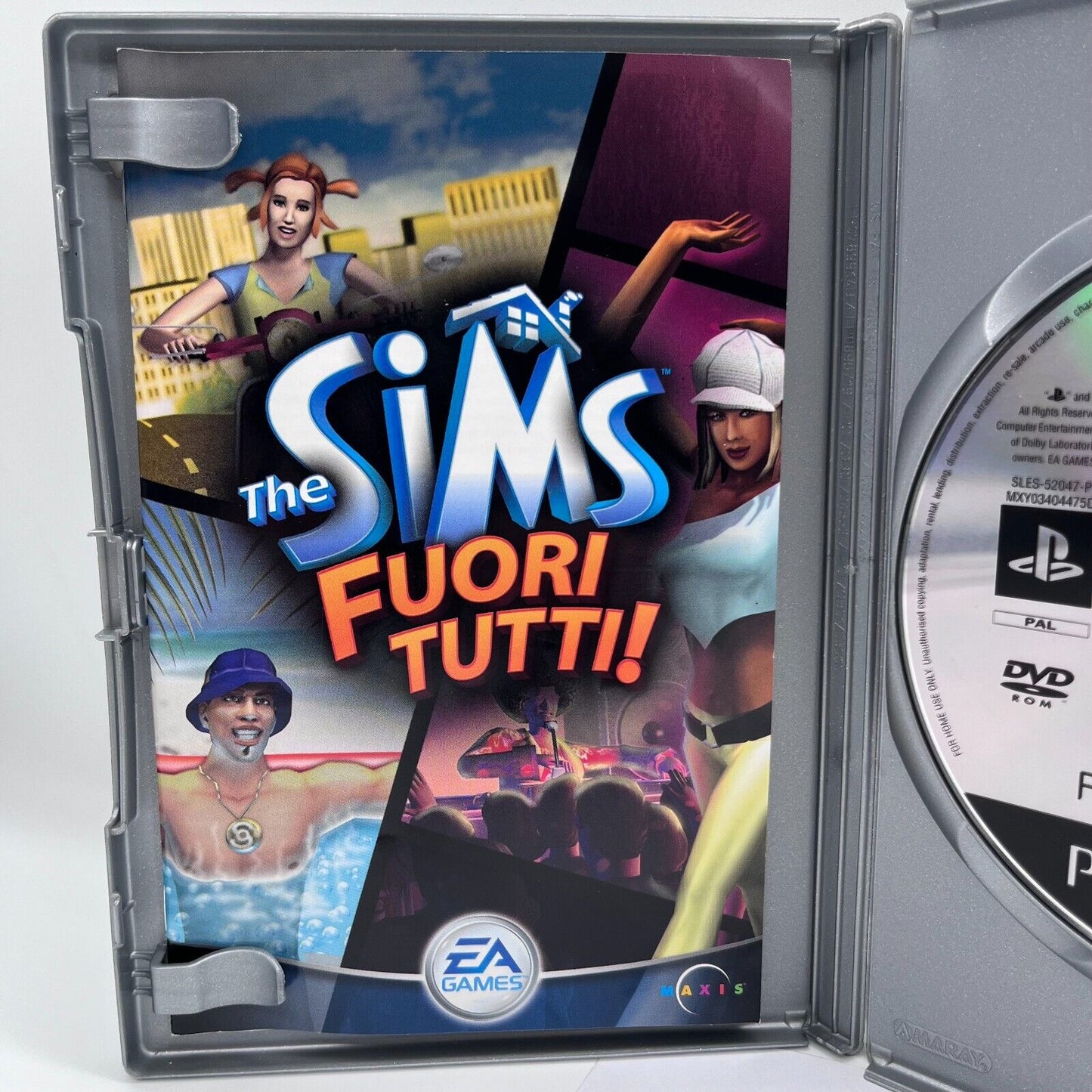 The Sims: Fuori Tutti! - PlayStation 2 (Platinum)