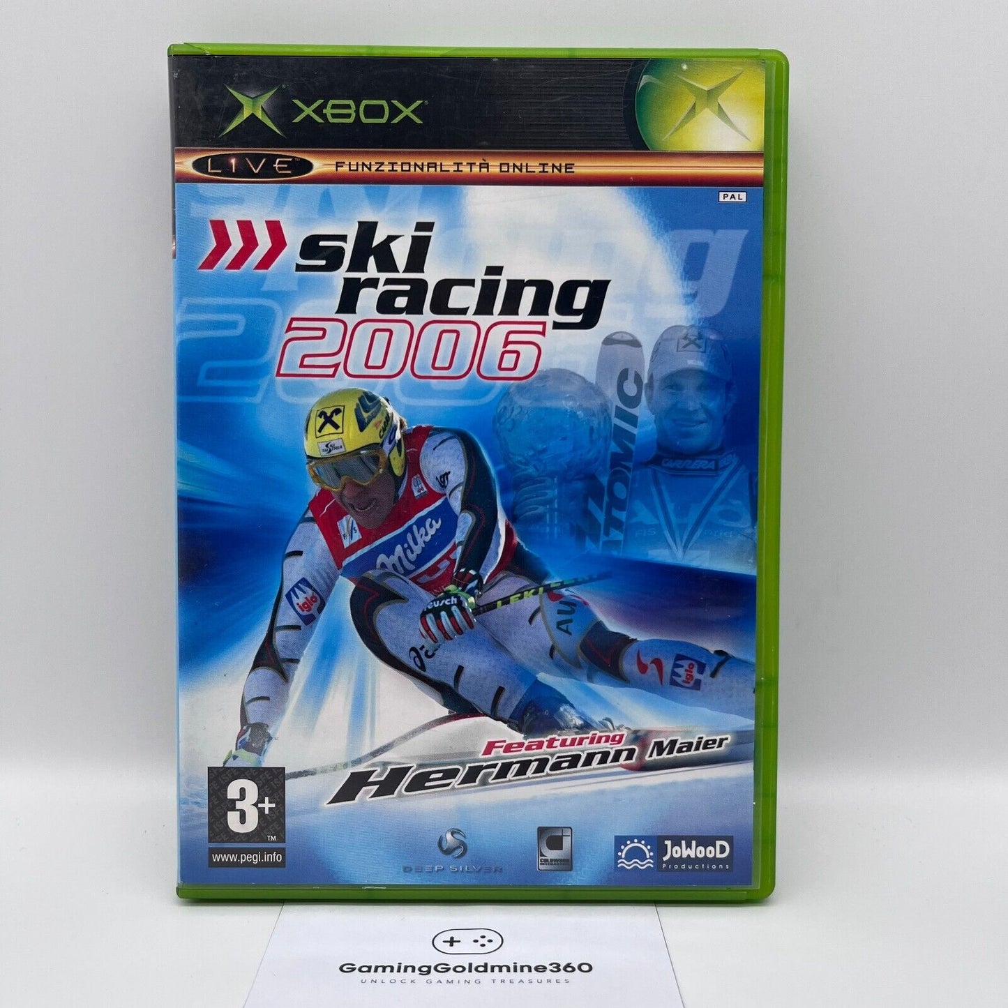 Ski Racing 2006 Hermann Maier Xbox Classic Completo ITALIANO PAL Microsoft RARO!
