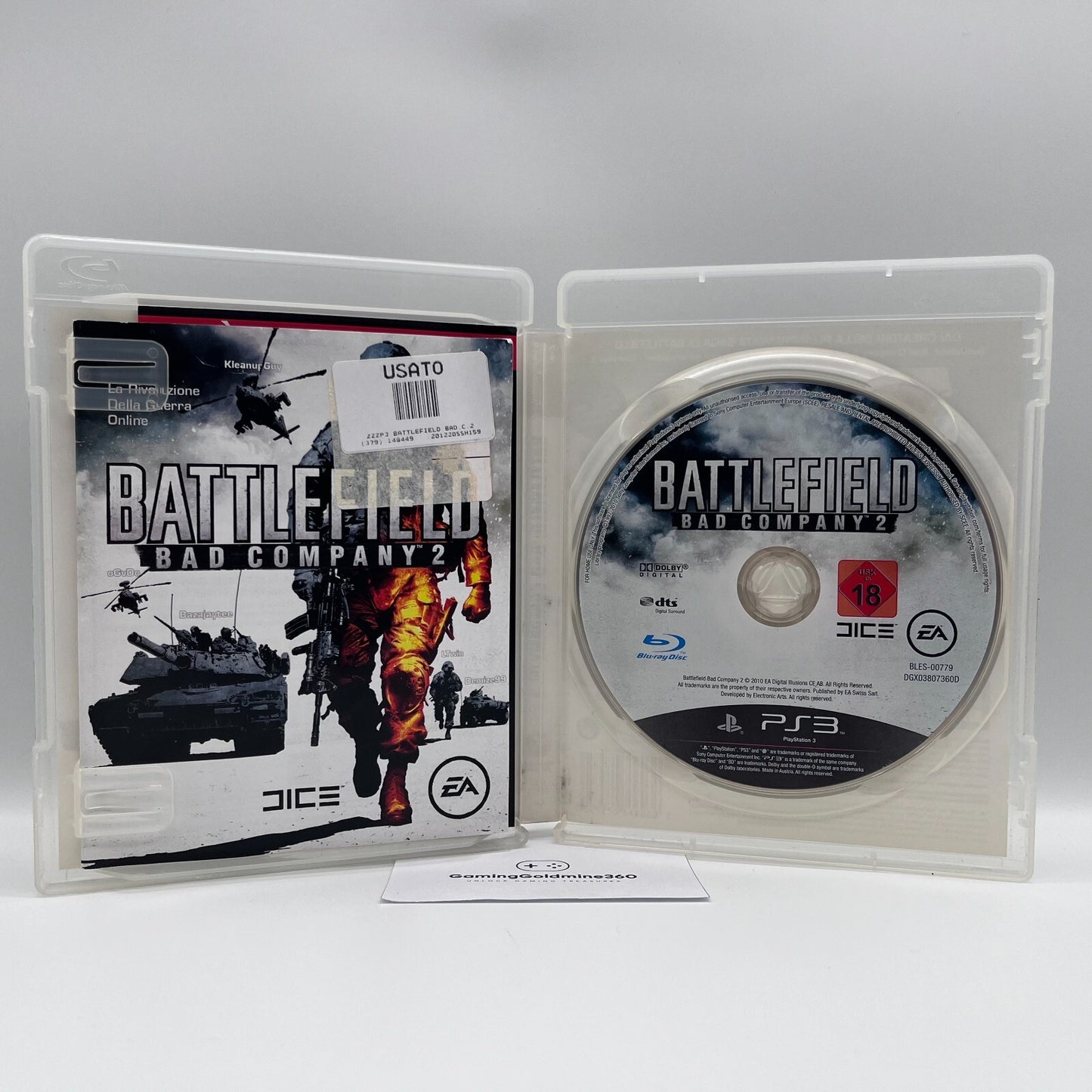 BATTLEFIELD Collection PS3 Italiano Completi PAL EA Sony PlayStation 3 OTTIMI