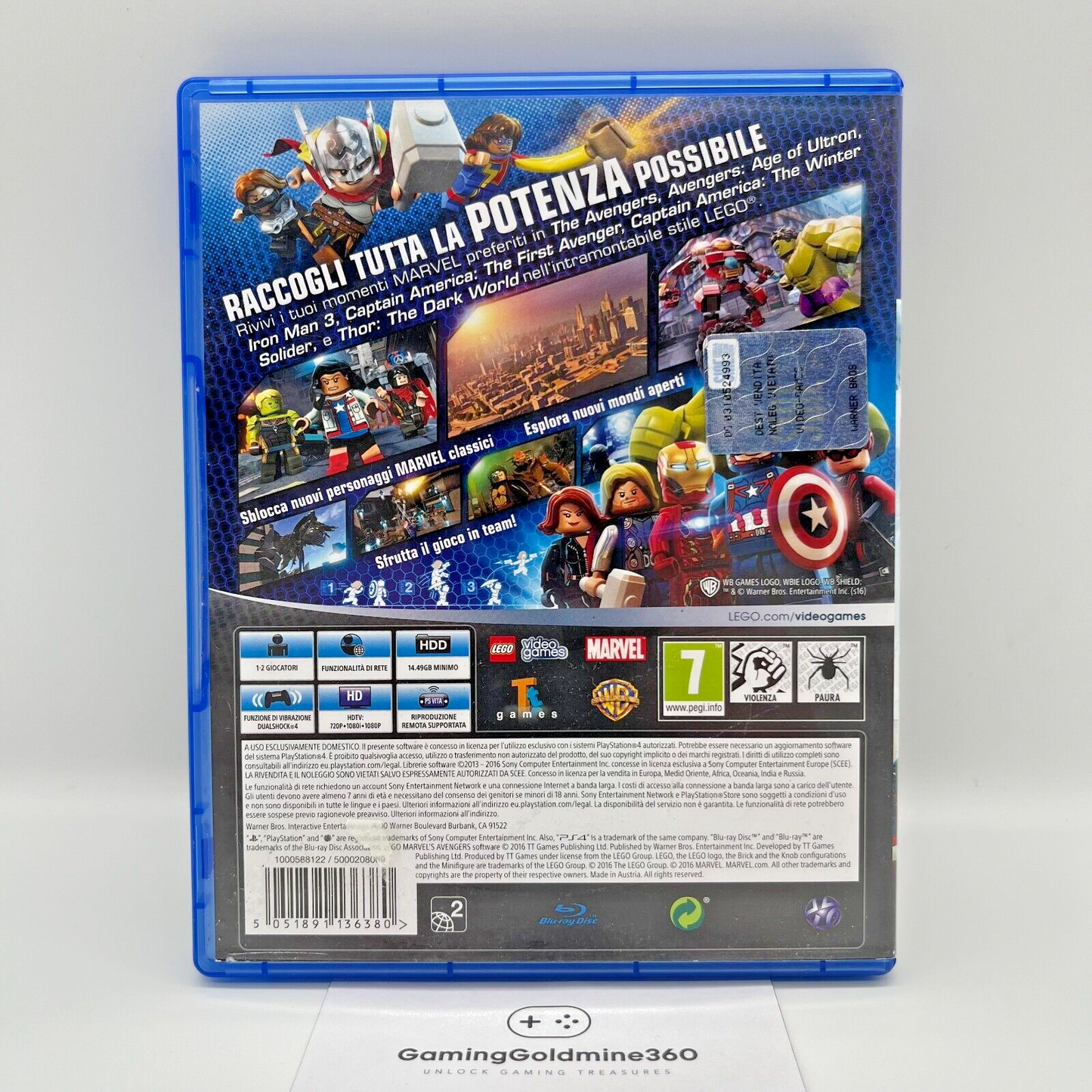 Lego Marvel Avengers - PlayStation 4