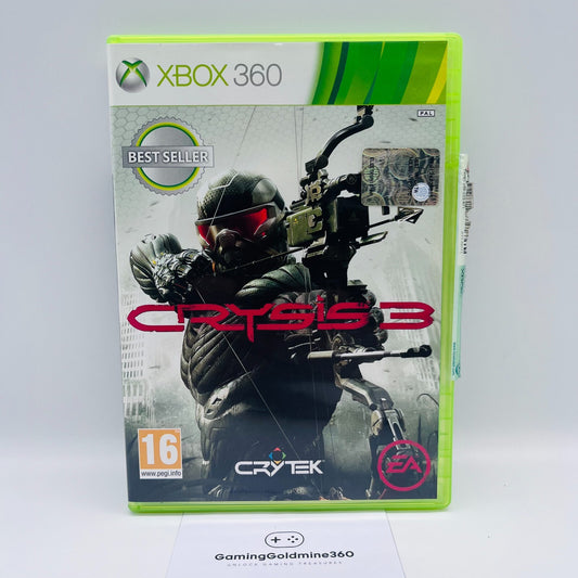 CRYSIS 3 Xbox 360 Italiano PAL Completo EA Crytek Microsoft Xbox360 OTTIME CONDI
