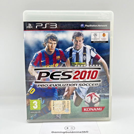 PES 2010 PS3 Italiano Completo PAL Sony PlayStation 3 Pro Evolution Soccer OTTIM