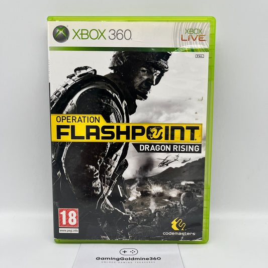 Operation Flashpoint Dragon Rising Xbox 360 Italiano Completo PAL OTTIME CONDIZI