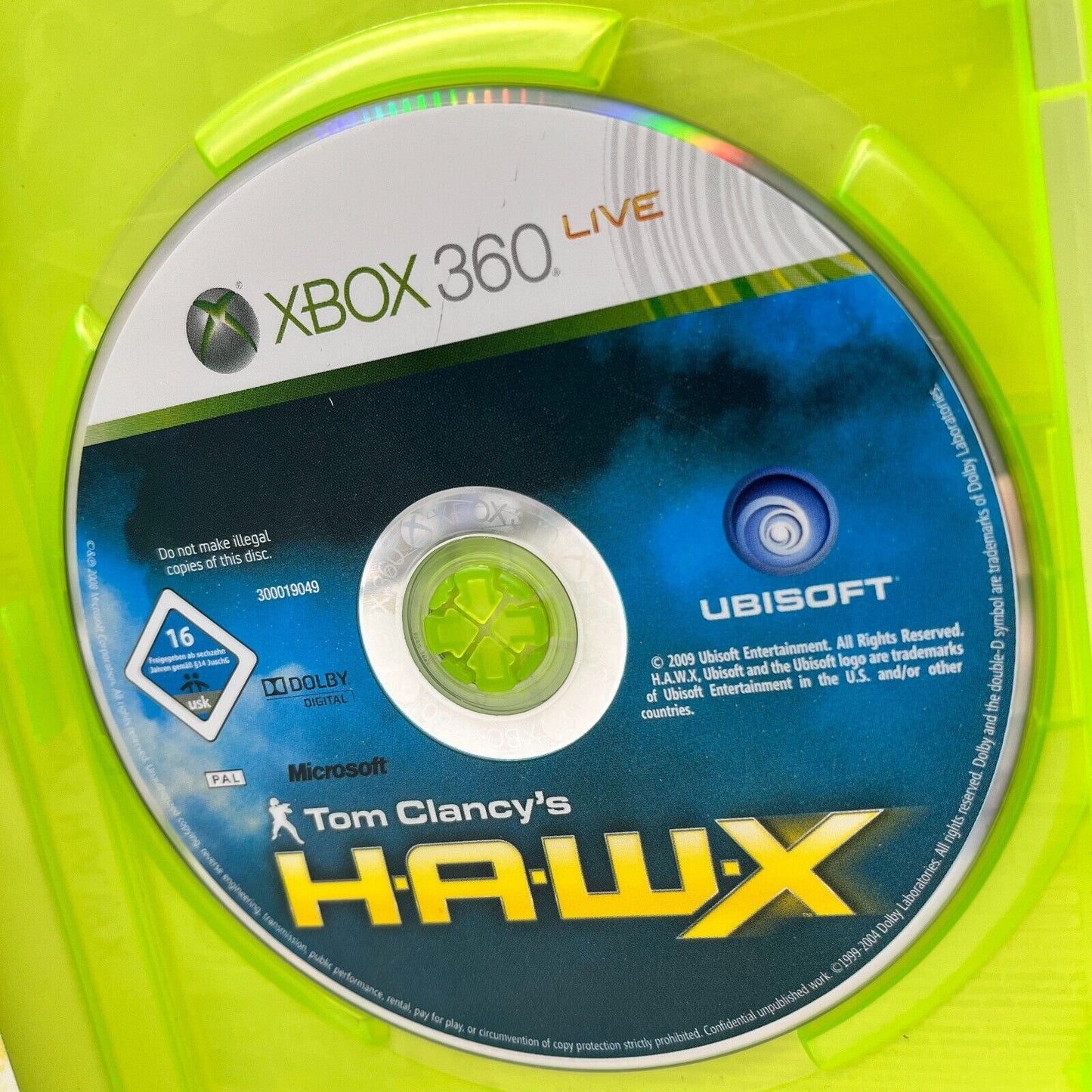 Tom Clancy's HAWX Xbox 360 Italiano Completo con Manuale PAL Ubisoft Microsoft