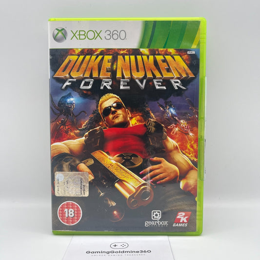 Duke Nukem Forever Xbox 360 (senza manuale) PAL 2K GearBox Microsoft BUONO STATO