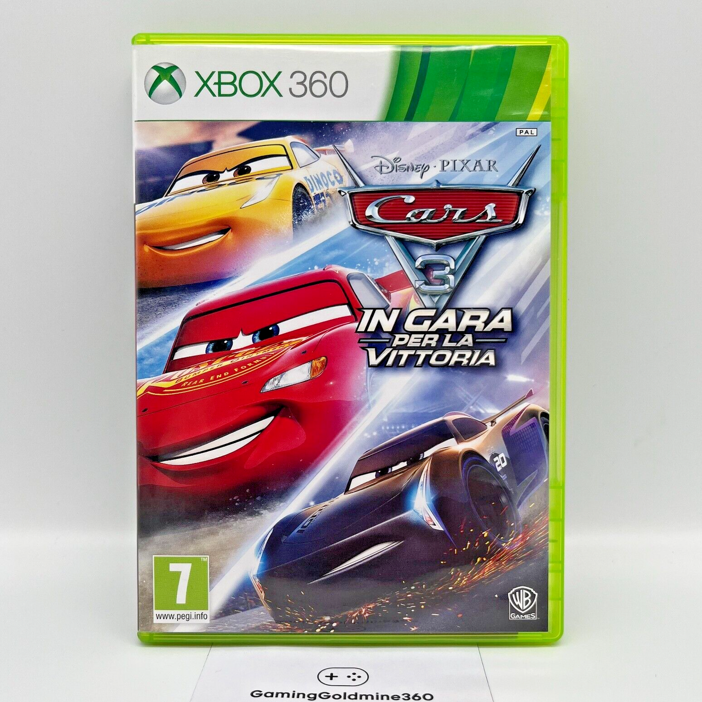 Cars 3 In Gara Per La Vittoria Xbox 360 Italiano Completo con Manuale PAL OTTIMO