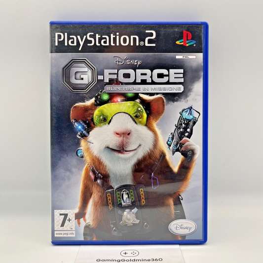 Disney G-Force PS2 Italiano Completo Manuale PAL COME NUOVO Sony PlayStation 2