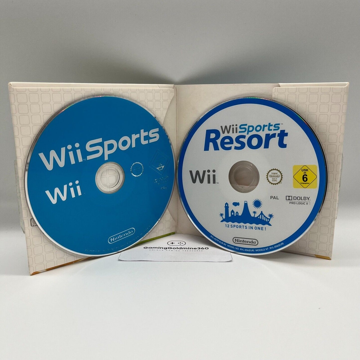 Wii Sports + Wii Sports Resort (disco) - Nintendo Wii