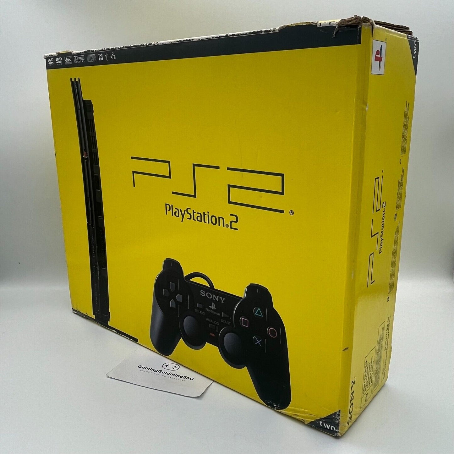 PS2 Slim Console BOXATA Completa: Controller ORIGINALE + Cavi Sony PlayStation 2