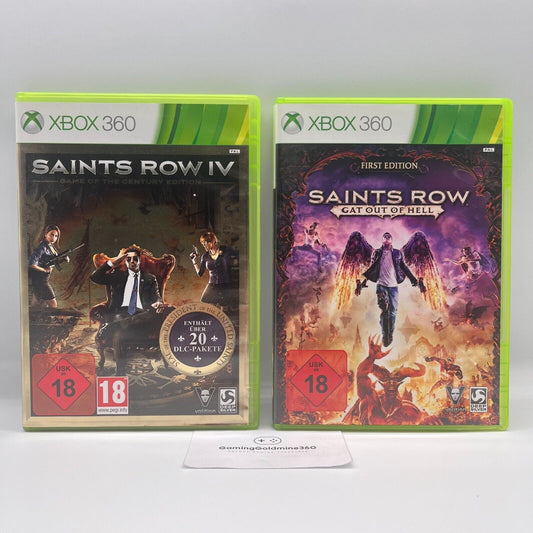 Saints Row IV Game of the Year Ed. + Gat Out of Hell XBOX 360 Multilingua PAL