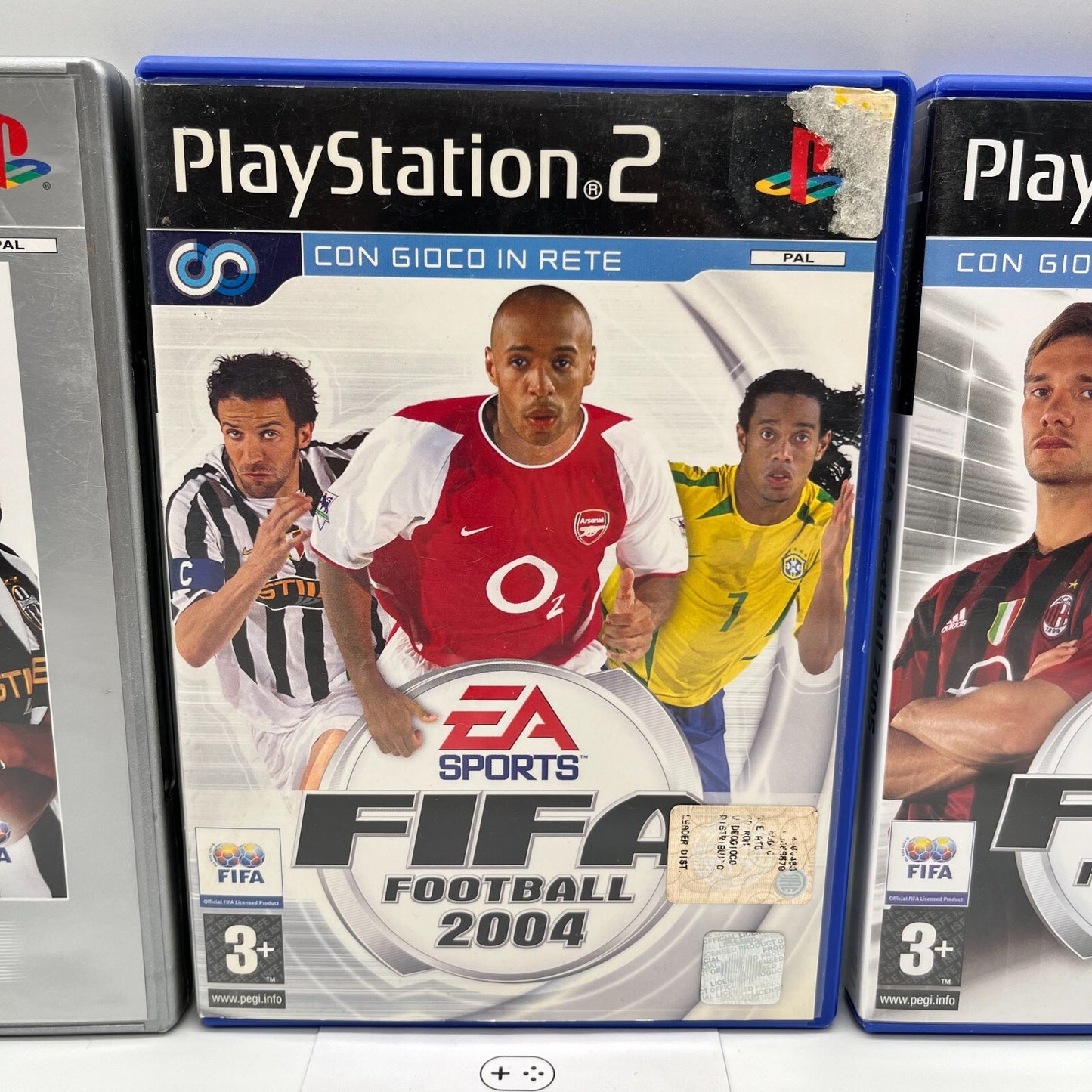 FIFA 2003 + 2004 + 2005 PS2 Italiano Completi EA Sony PlayStation 2 OTTIMI