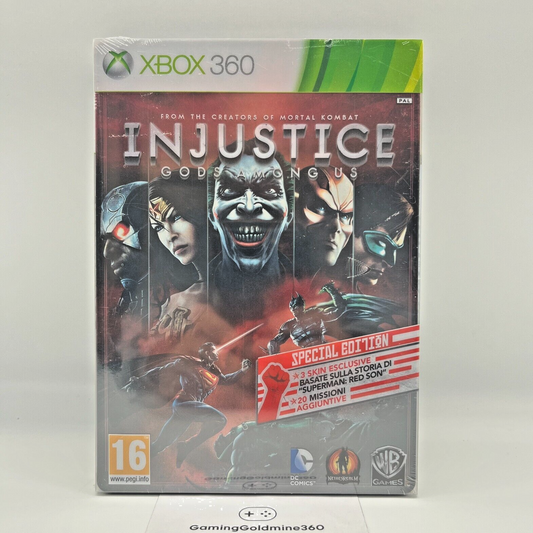 INJUSTICE Special Edition Steelbook - Xbox 360