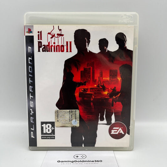 il Padrino II 2 PS3 Italiano Completo con Manuale PAL EA Sony PlayStation 3