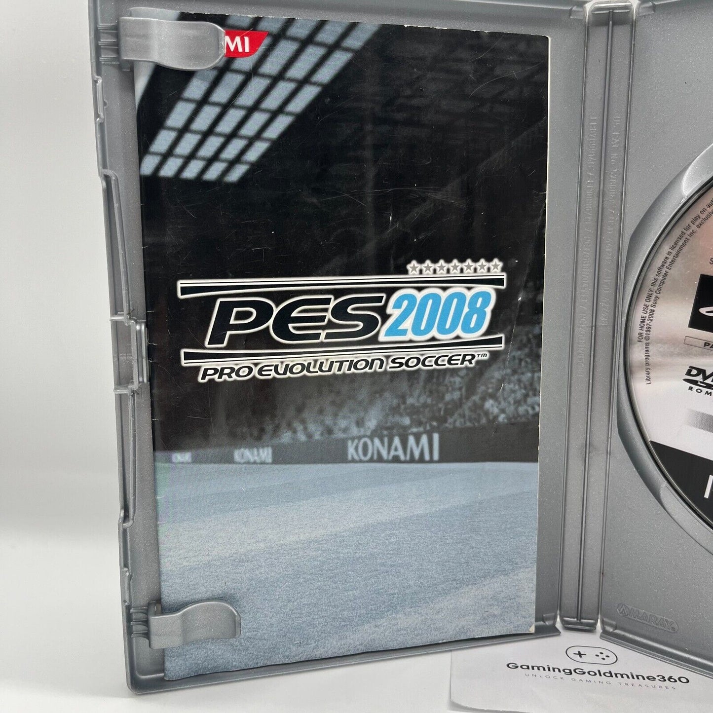 PES 2008 + PES 2009 - PlayStation 2