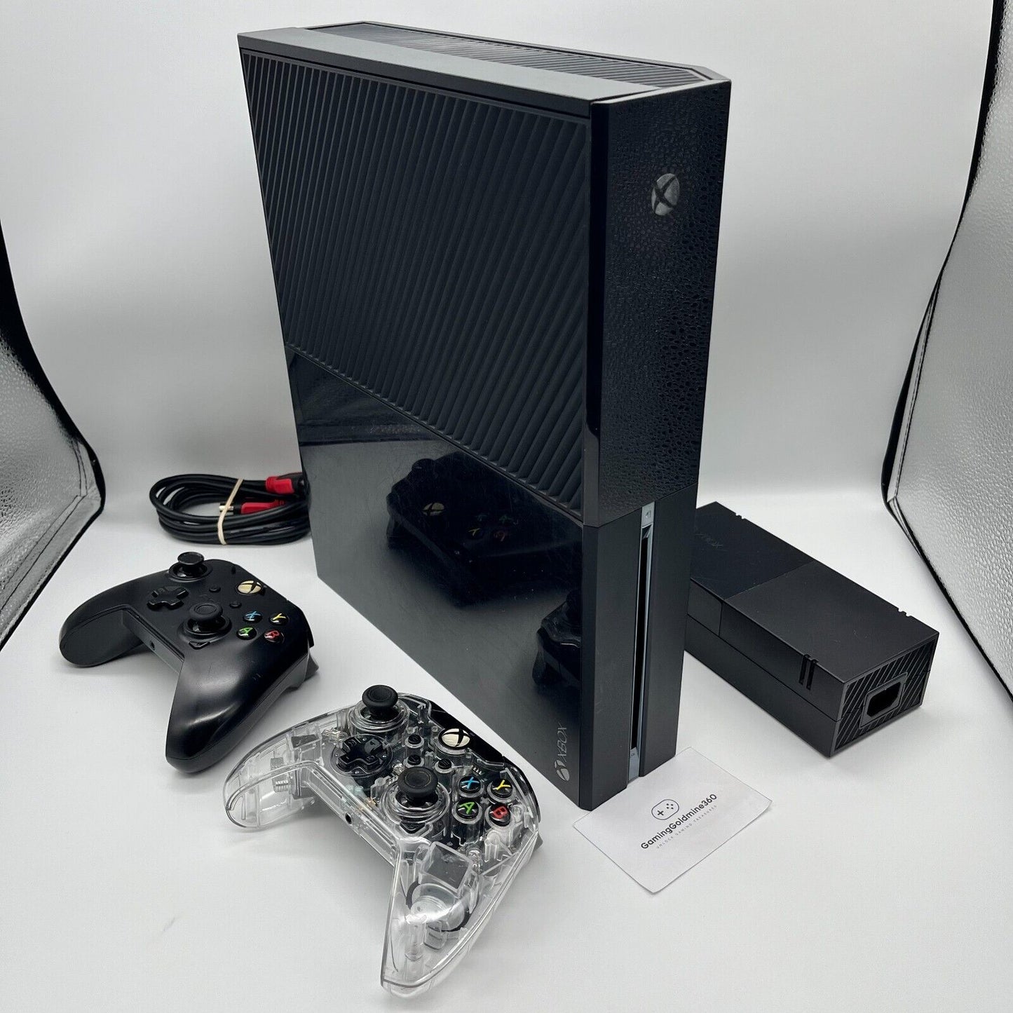 Xbox One Console 500GB Matte Black Microsoft Completa + 2 Controller e Cavi