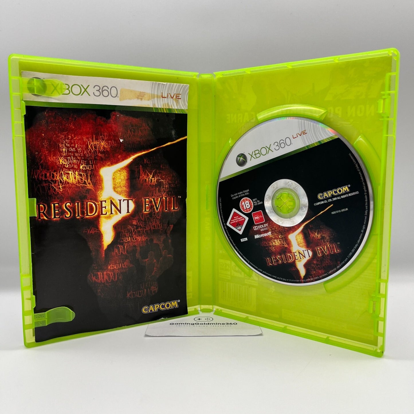 Resident Evil 5 + 6 Xbox 360 Completi con Manuale PAL Capcom Microsoft OTTIMI