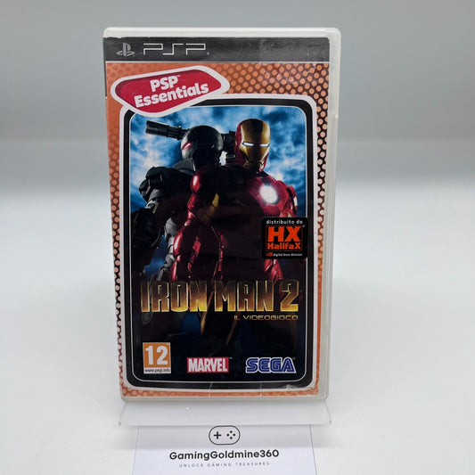Iron Man 2: Il Videogioco (Essentials) PSP PAL Italiano senza manuale Sony Sega