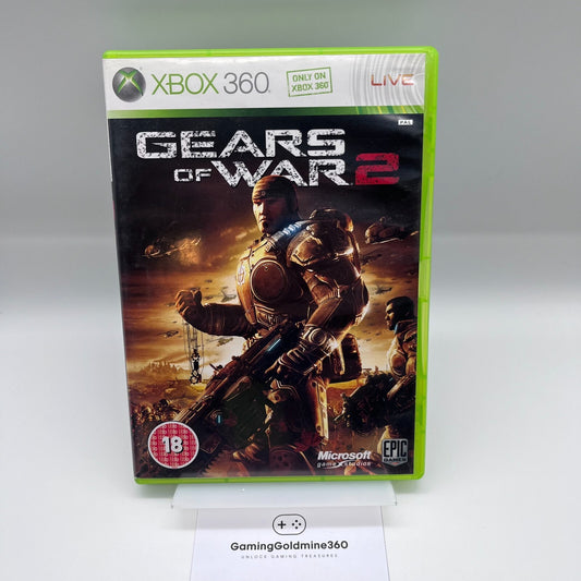 Gears of War 2 Xbox 360 PAL UK Completo con Manuale Microsoft Xbox360 OTTIMO
