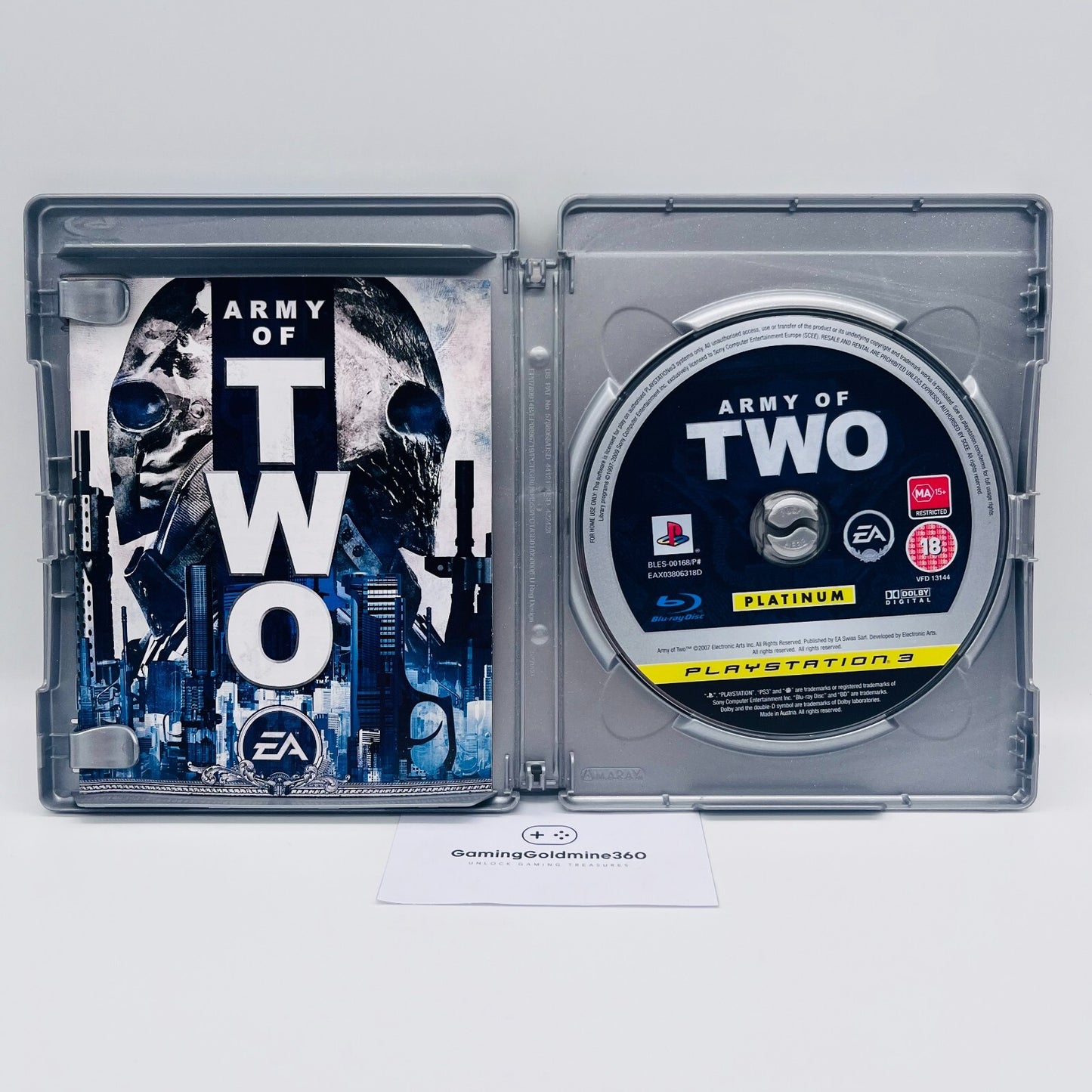 Army of Two PS3 Italiano PAL Completo con Manuale COME NUOVO Sony PlayStation 3