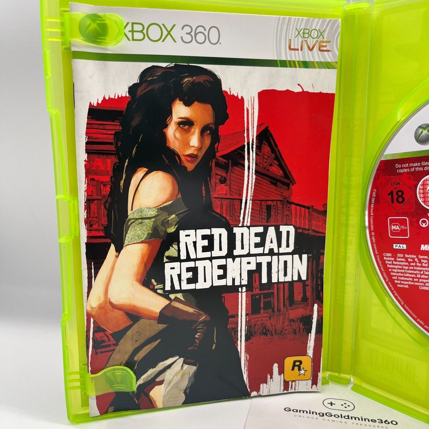 Red Dead Redemption Xbox 360 Italiano Completo con Manuale COME NUOVO