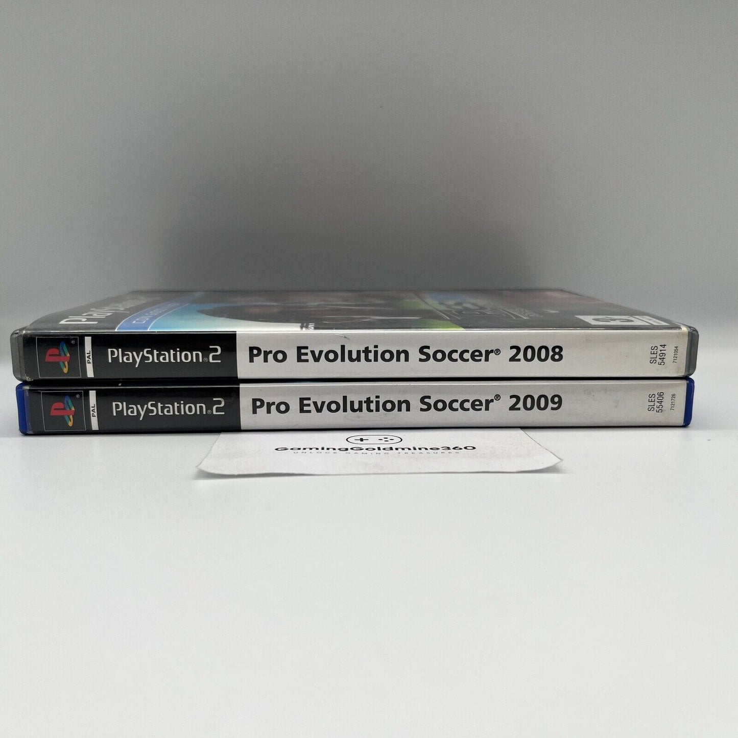 PES 2008 + PES 2009 - PlayStation 2