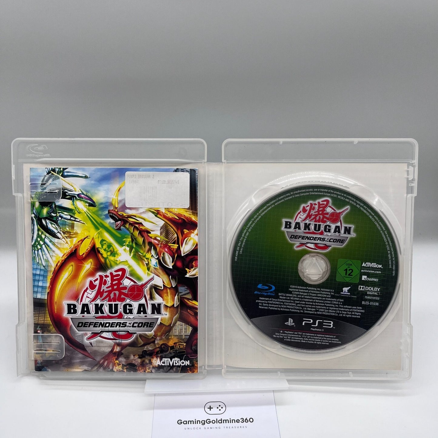 BAKUGAN Defenders of the Core PS3 Completo PAL Playstation 3 OTTIME CONDIZIONI