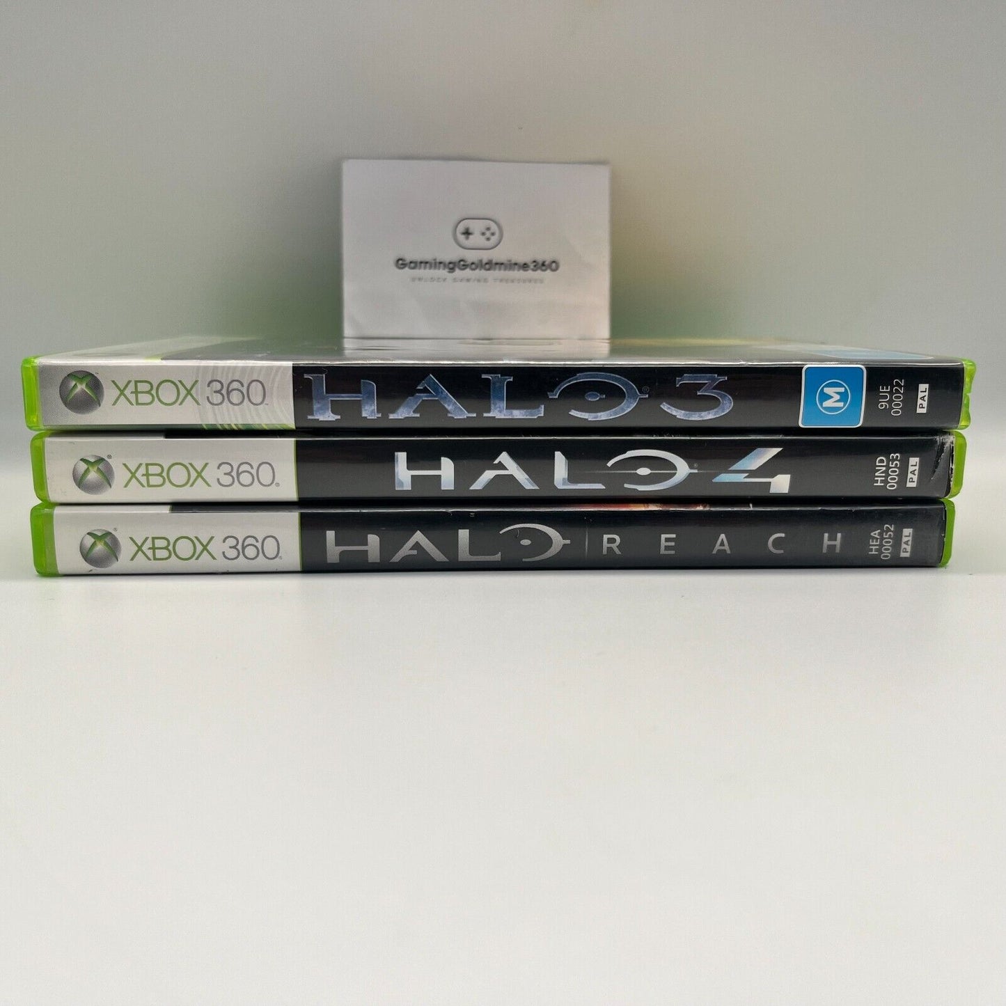 HALO 3 + 4 + Reach - XBOX 360