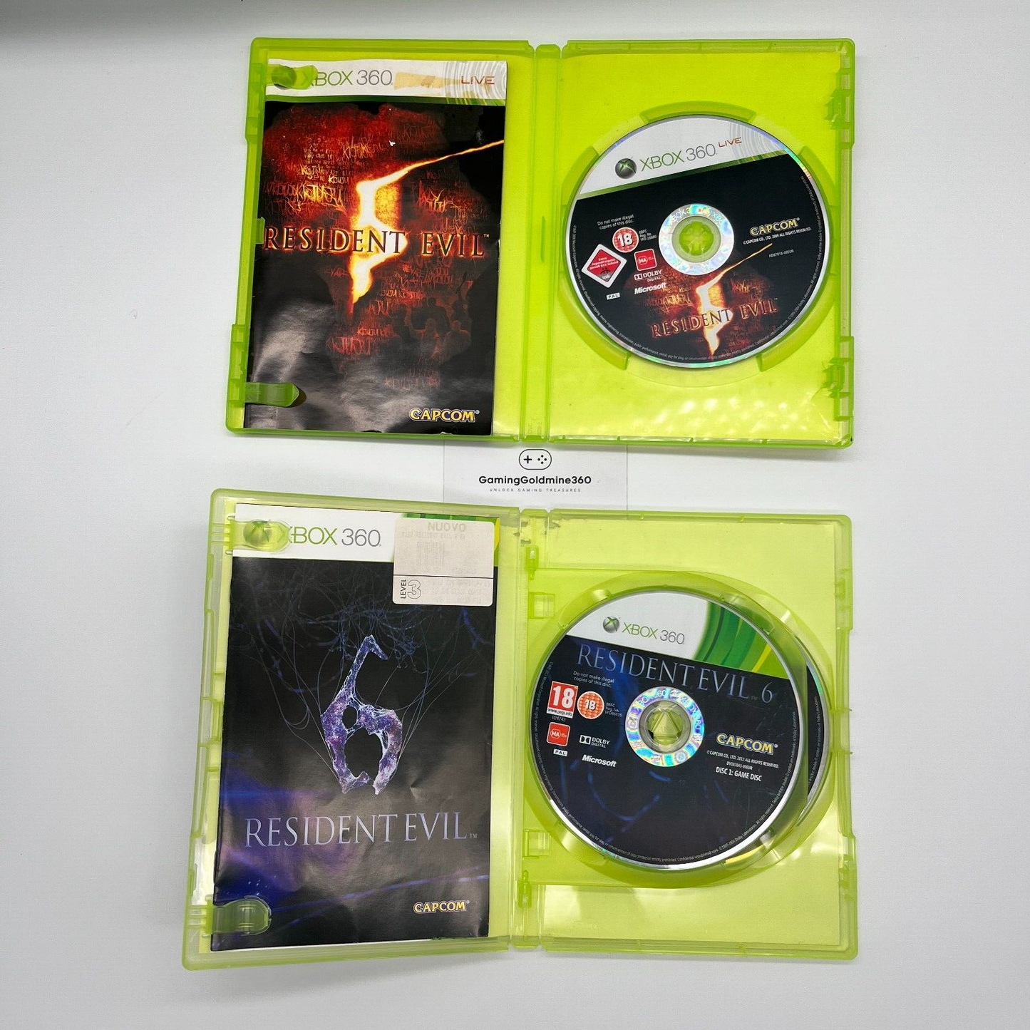 Resident Evil 5 + 6 - Xbox 360