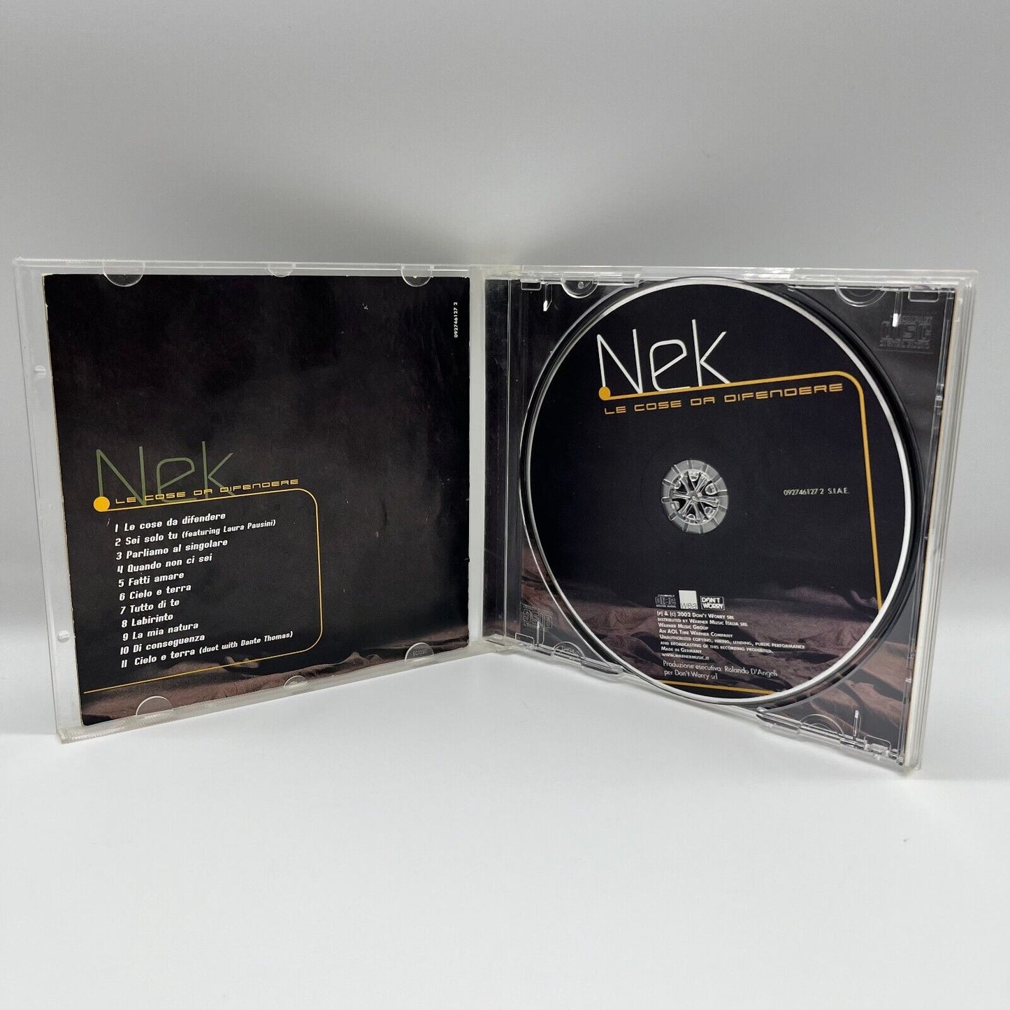 NEK Le cose da difendere - CD Album - Warner Music