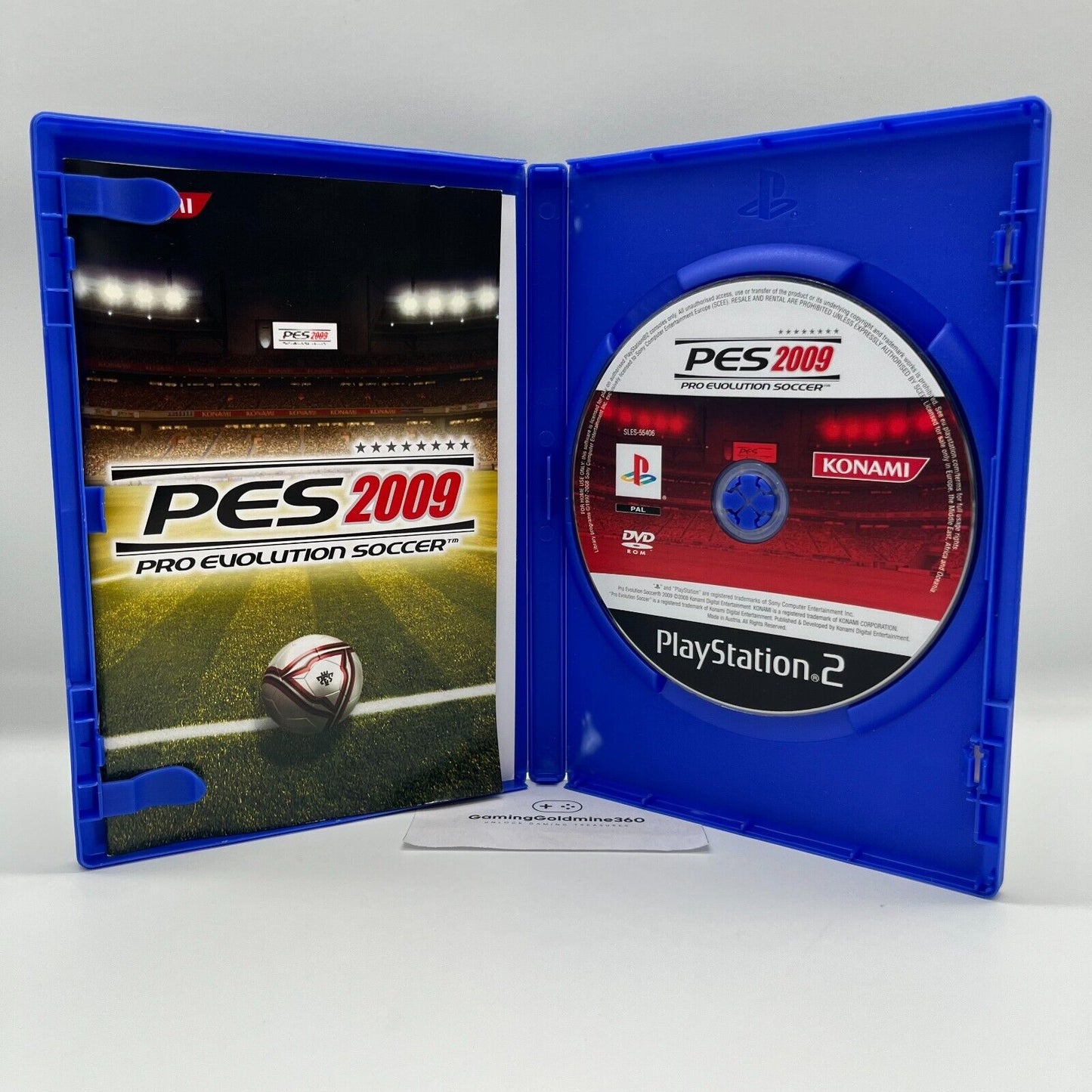 PES 2008 + PES 2009 - PlayStation 2