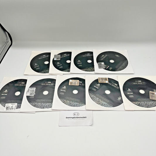 PlayStation Euro Demo 49, 56, 57, 61, 64, 66, 71, 72, 77 Anni 2000 PS CD Giochi