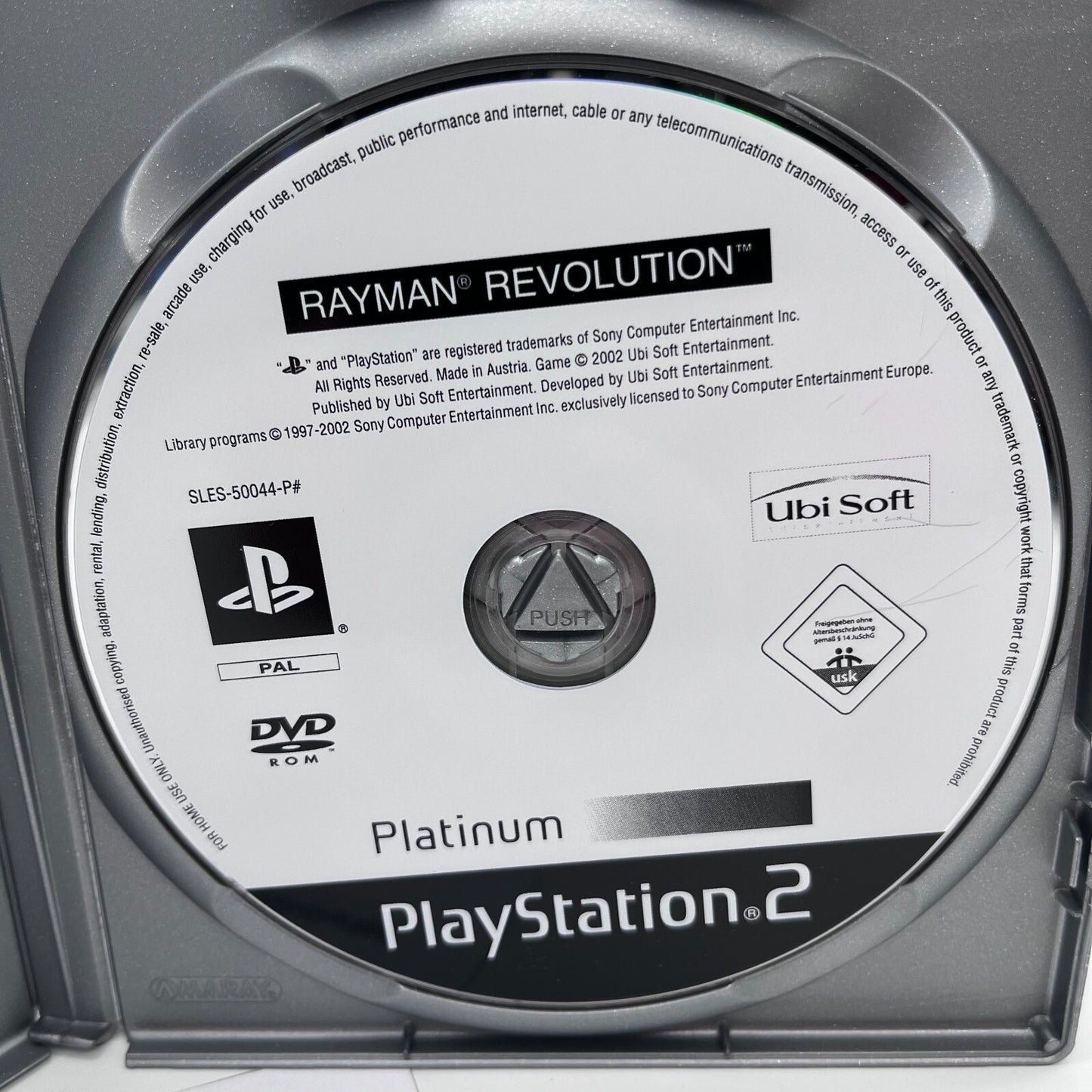 RAYMAN Revolution PS2 Italiano PAL no manuale Ubisoft Sony PlayStation 2 OTTIMO