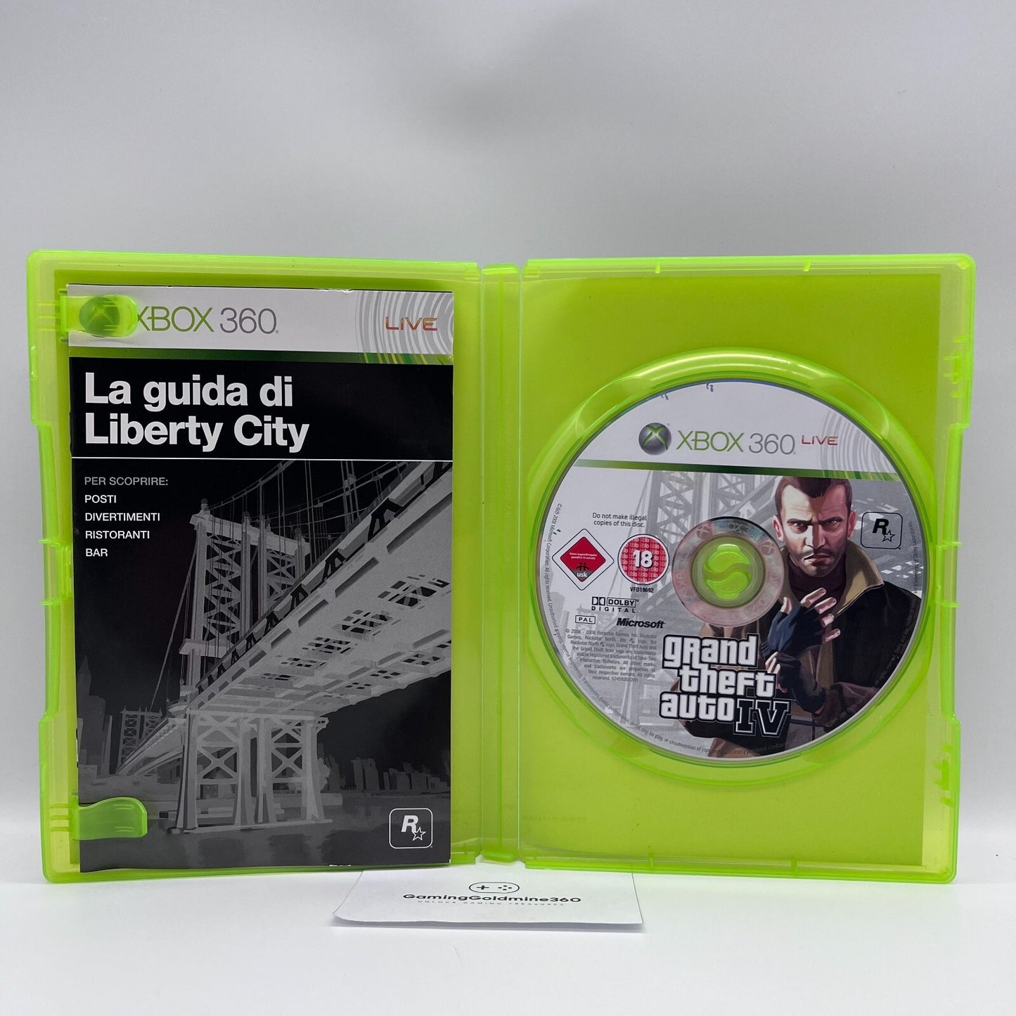 GTA 4 + 5 Xbox 360 Italiano Completi PAL Grand Theft Auto IV + V Rockstar OTTIMI