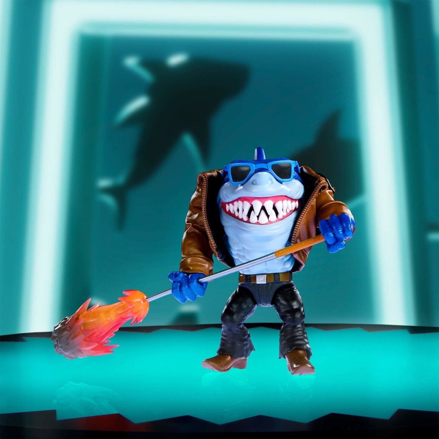 Street Sharks 30th Anniversary RIPSTER “A Shark Among Us" Action Figure LIMITATA