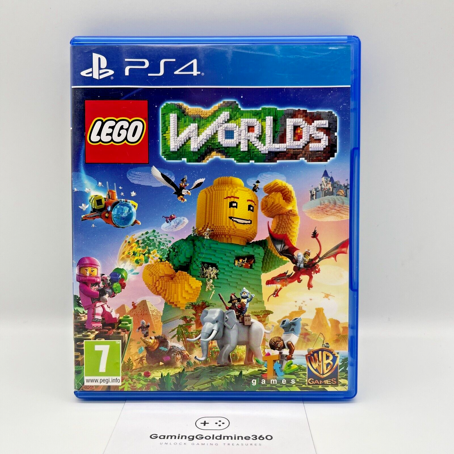 Lego Worlds PS4 Italiano Completo WarnerBros Sony PlayStation 4 COME NUOVO