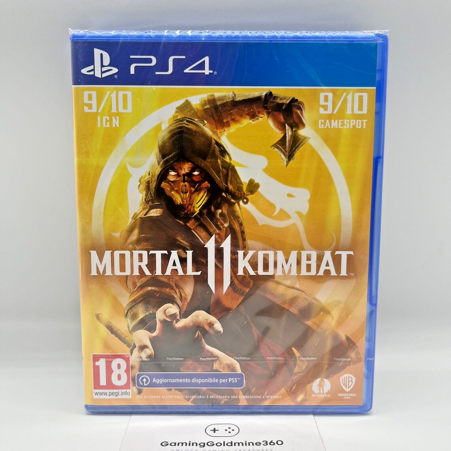 Mortal Kombat 11 PS4 Italiano NUOVO SIGILLATO Sony PlayStation 4 Warner Bros PS5
