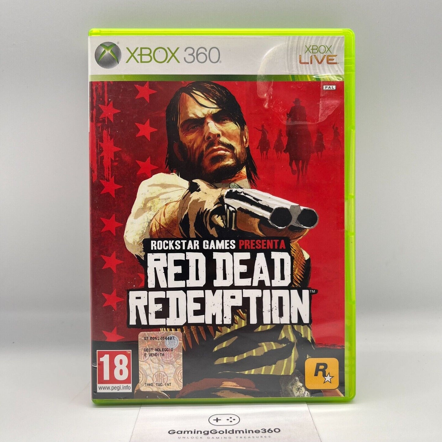 Red Dead Redemption Xbox 360 Italiano Completo con Manuale COME NUOVO